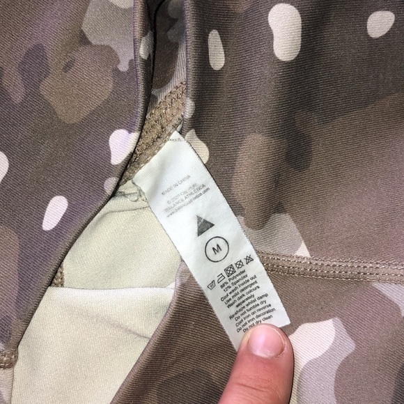 Balance Athletica leggings Camo spots brown tan pants high waisted size … - Picture 6 of 6